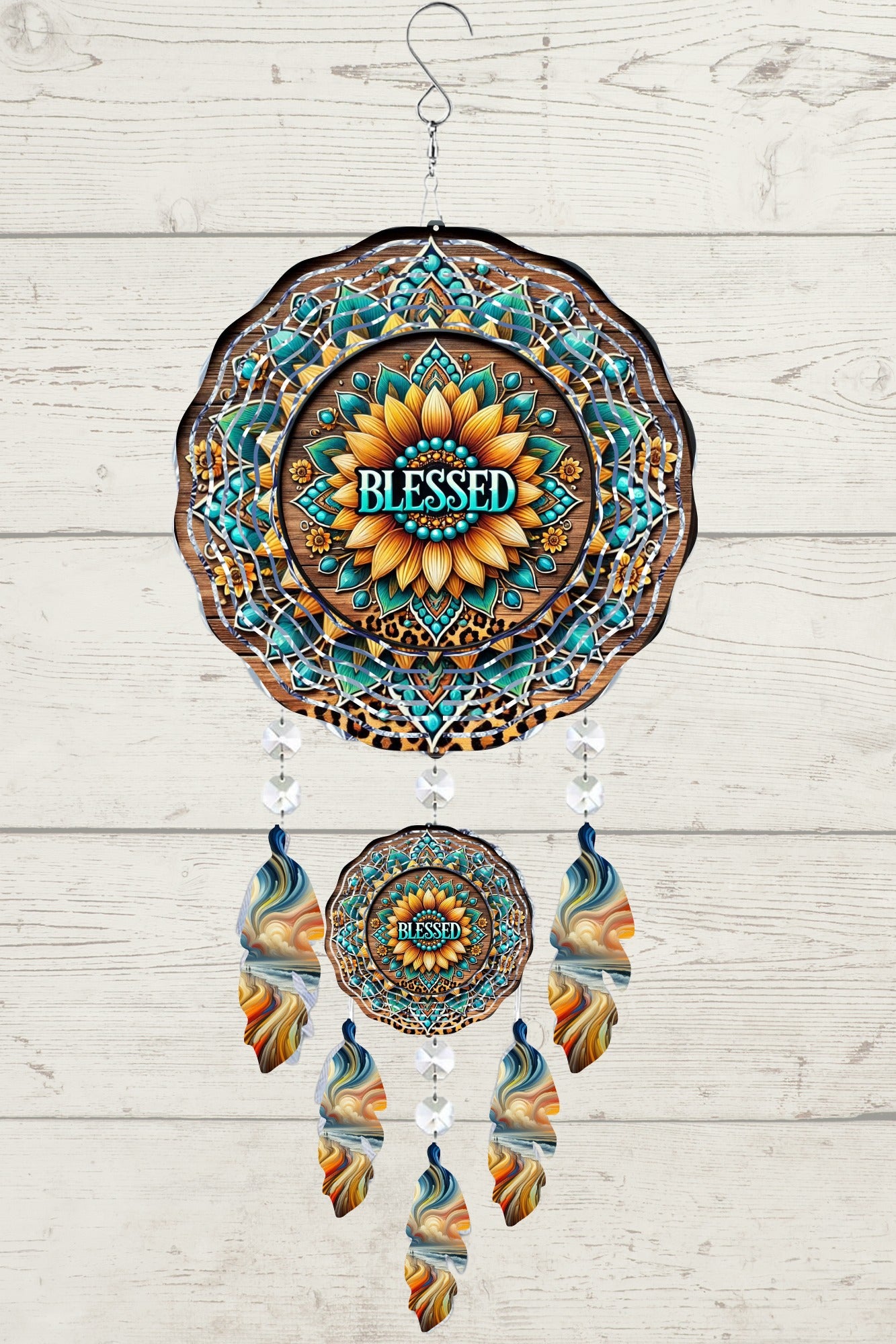 Blessed Dreamcatcher Wind Spinner (Large)