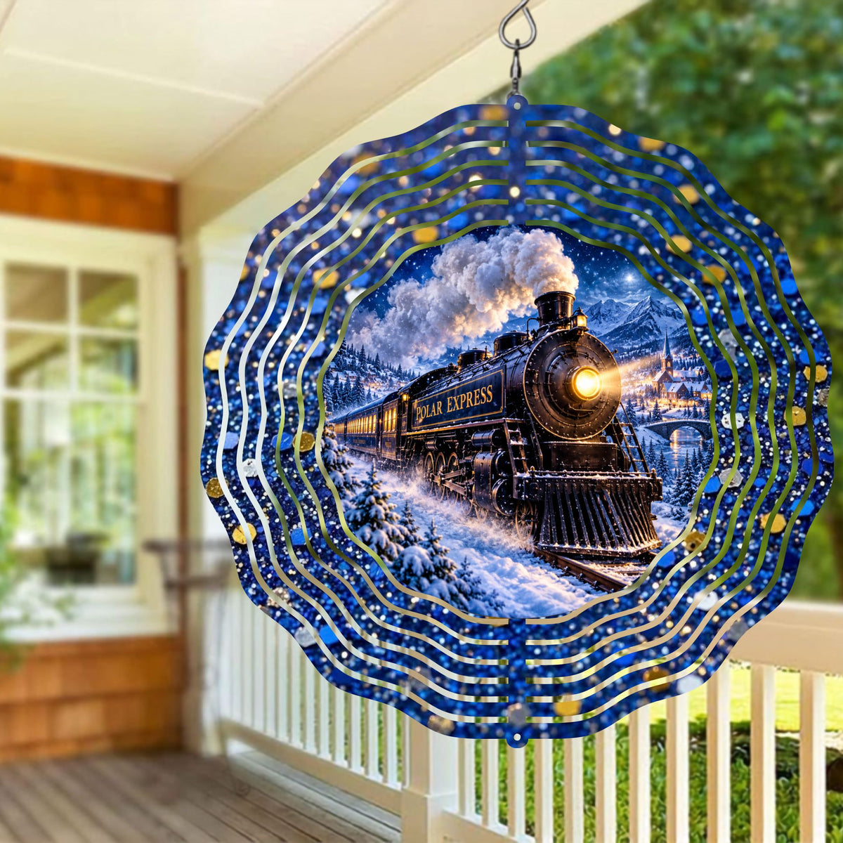 Polar Express Wind Spinner
