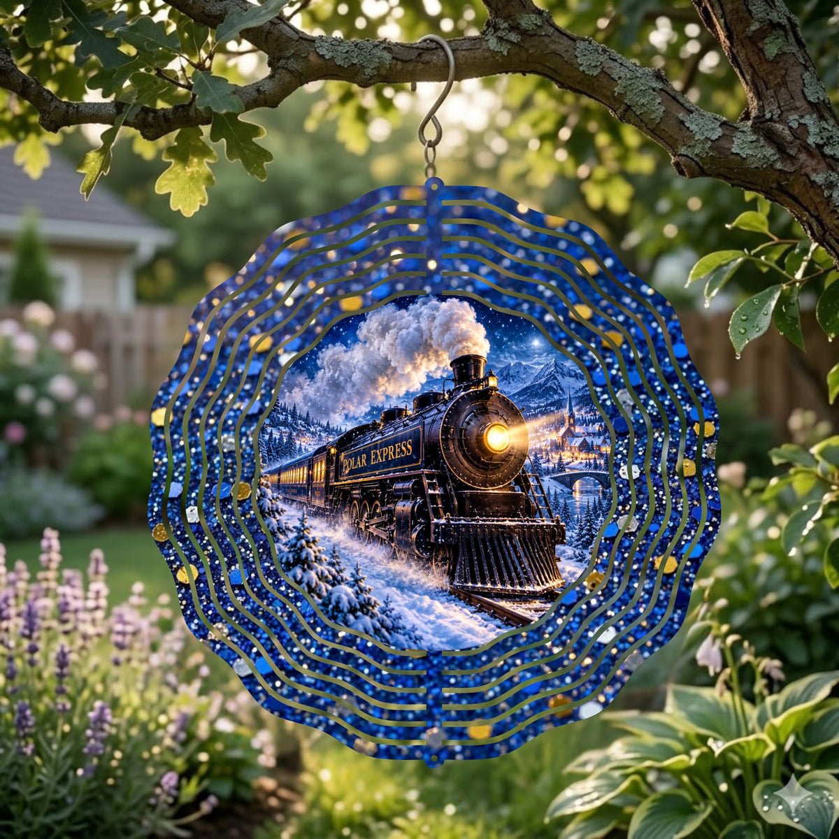 Polar Express Wind Spinner